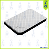 VERBATIM 1 TB WHITE PORTABLE EXTERNAL HARD DRIVE