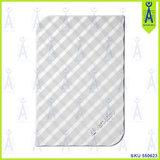VERBATIM 1 TB WHITE PORTABLE EXTERNAL HARD DRIVE