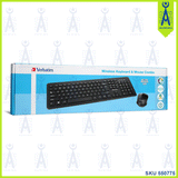 VERBATIM WIRELESS KEYBOARD & MOUSE COMBO 66079