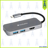 TYPE C HUB WITH PD 100W, HDMI, USB3.0 66123