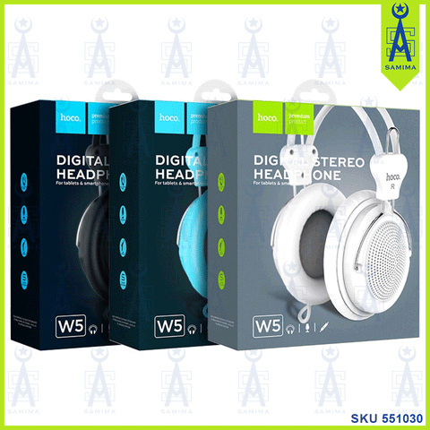 HOCO W5 DIGITAL STEREO MANNO HEADPHONE W5