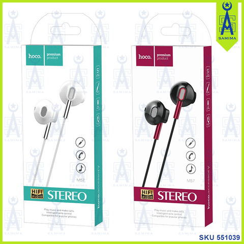 HOCO M57 STEREO SKY SOUND UNIVERSAL EARPHONE W MIC