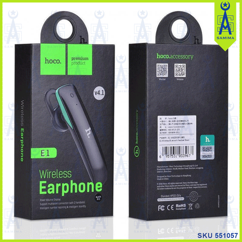 HOCO E1 WIRELESS EARPHONE