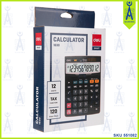 DELI E1630 SMART CALCULATOR 12 DIGIT