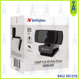 VERBATIM 66631 FULL HD AUTO FOCUS WEBCAM