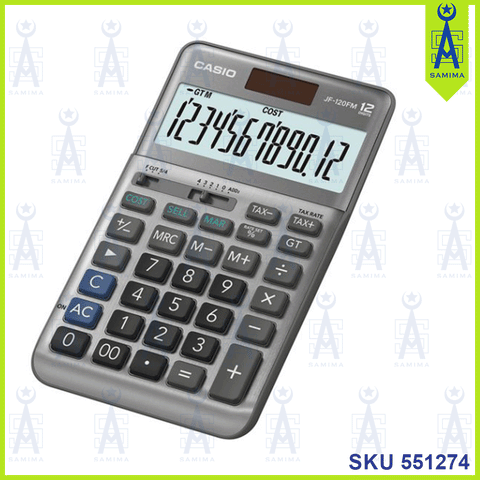 CASIO JF-120FM BUSINESS CALCULATOR 12 DIGIT