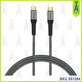 VERBATIM TOUGH MAX TYPE C TO C CABLE 200CM 66066