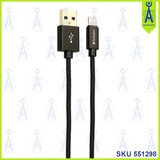 VERBATIM IPHONE LIGHTNING CABLE 200CM 65361