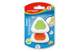 KEYROAD TRIANGLE ERASER  KR970705 2'S / CARD