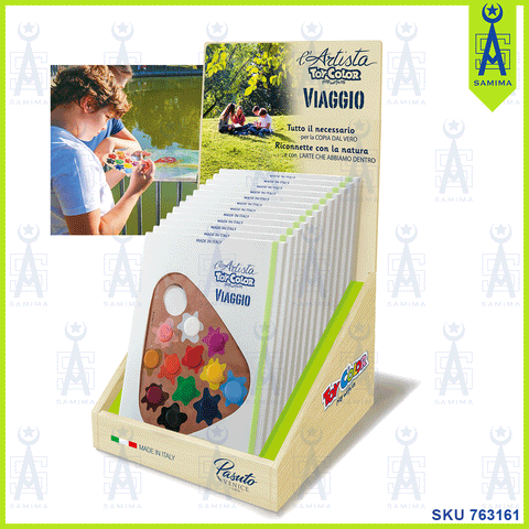 TOY COLOR 12'S VIAGGIO ALBUM WATERCLR BRUSh