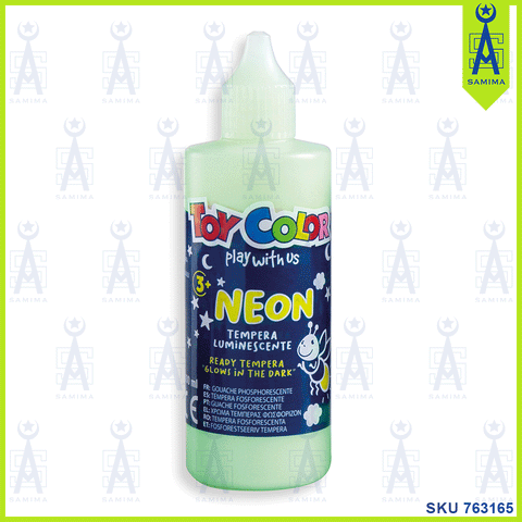 TOY COLOR SUPERWASHABLE NEON TEMPERA 100 ML