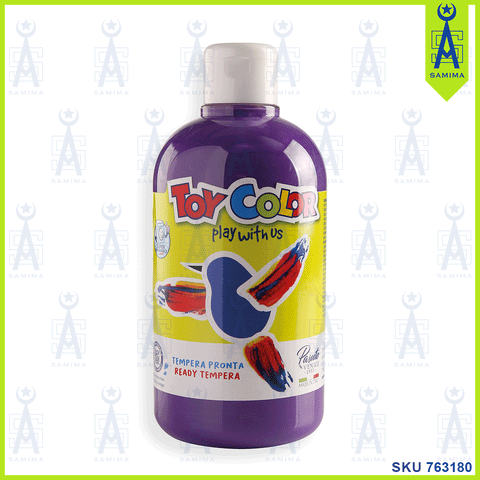 TOY COLOR SUPERWASHABLE TEMPERA 500 ML VIOLET