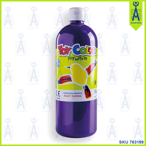 TOY COLOR SUPERWASHABLE TEMPERA 1000 ML VIOLET