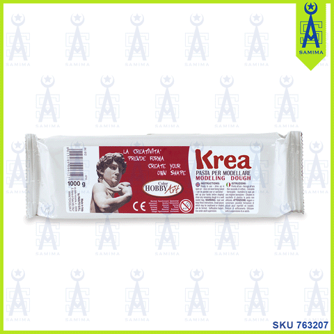 TOY COLOR KREA MODELING DOUGH GR 1000 WHITE