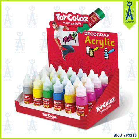 TOY COLOR ACRYLIC METAL DECOGRAF 25 ML