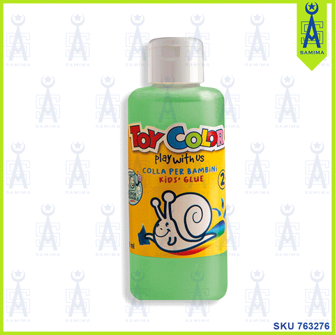 TOY COLOR CLEAR KIDS GLUE BOTTLE 2+ 180ML