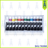 RENAISSANCE ACRYLIC COLOUR 12ML X 12COLOUR