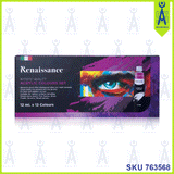 RENAISSANCE ACRYLIC COLOUR 12ML X 12COLOUR