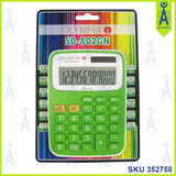 OLYMPIA CALCULATOR SD-802 ASST COLOURS