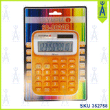 OLYMPIA CALCULATOR SD-802 ASST COLOURS