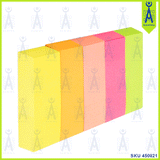DELI A114 02 STICK UP INDEX TABS 50 X 12MM 5 CLR