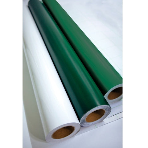 White / Green board film