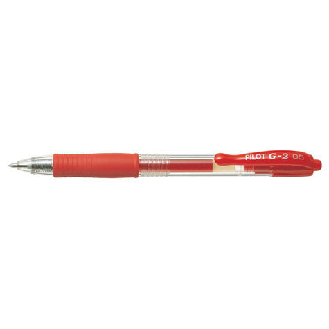 PILOT BALLPEN BLG25 GEL -2 05 MM RED