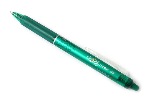 PILOT BLRTFR 7/G RBALL FRIXION CLICKER GREEN