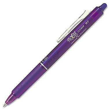 PILOT BLRTFR 7/PE RBALL FRIXION CLICKER PURPLE