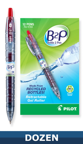 PILOT BOTTLE 2 PEN  0.5 RED