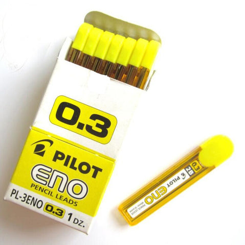 PILOT  ENO PENCIL LEADS 60MM 12'S 0.3 B