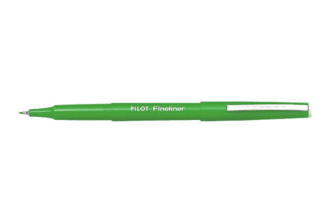 PILOT FINELINER GREEN PEN