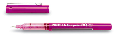 PILOT HI-TECHPOINT V5 PINK PEN