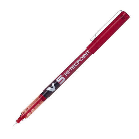 PILOT HI-TECPOINT V5 EXTRA FINE RED