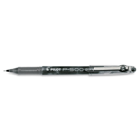 PILOT P500 EXTRA FINE 0.5 BLACK PEN