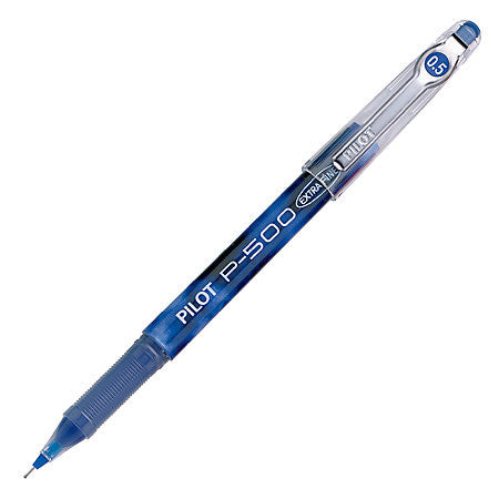 PILOT P500 EXTRA FINE 0.5 BLUE PEN