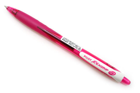 PILOT REXGRIP 0.7 BLUE PEN (PINK)