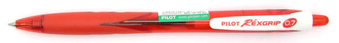 PILOT REXGRIP 0.7 BLUE PEN RED