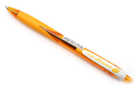 PILOT REXGRIP 0.7 BLUE PEN (YELLOW)