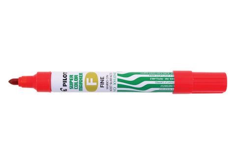 PILOT SCAF FINE MARKER PERMANANT RED