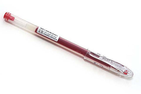 PILOT SUPER GEL RED PEN BL-SG-5-R