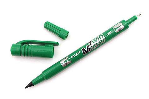 PILOT TWIN MARKER SCA-TM GREEN