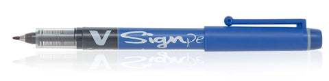 PILOT V-SIGN PEN BLUE