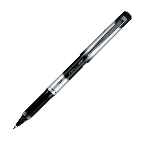 PILOT V BALL GRIP 0.7 BLK PEN