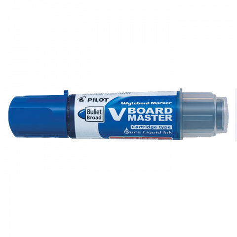 PILOT V WYTEBORD MARKER MASTER BULLET BLUE
