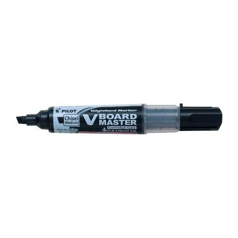 PILOT V WYTEBORD MARKER MASTER CHISEL BLACK