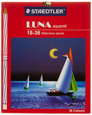 STAEDTLER LUNA 2 SIDE COLOUR PENCIL 36'S