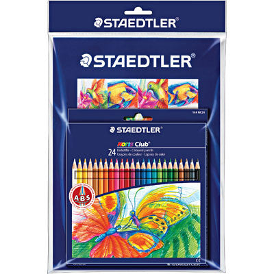 STAEDTLER NORIS COLOURING SET 144NC24PR