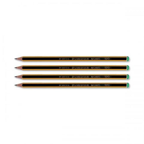 STAEDTLER PENCILS YELLOW 120-4