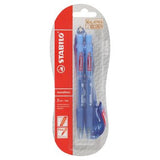 STABILO MARATHON PEN 2'S BLUE